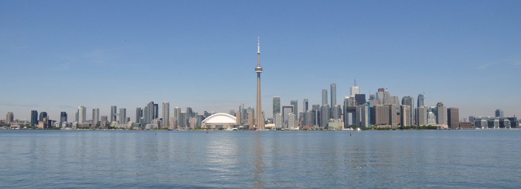 Grandioser Blick von den Toronto Island